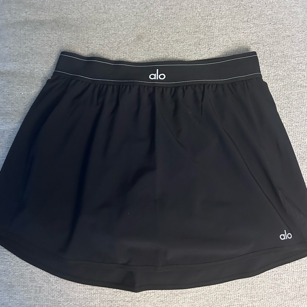 ALO Yoga Black Mini Skort